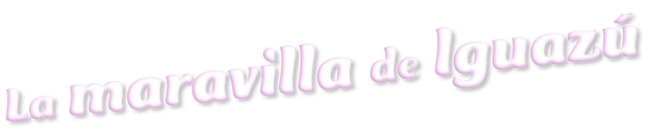 La maravilla de Iguazú